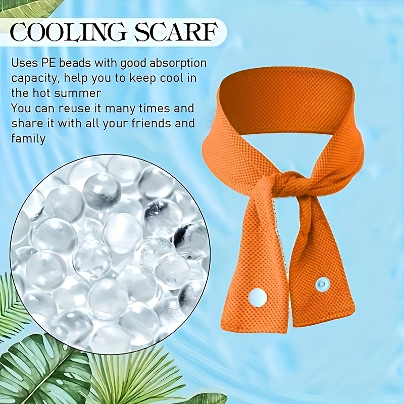 Scarf Silk Neck - Chłodząca chusta na szyję, bandana, ręcznik,