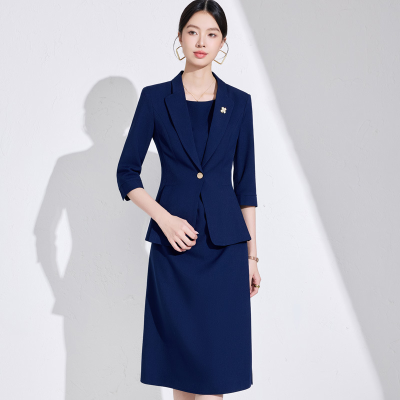 Women'S Office Formal Wear For Ladies - Damski komplet garniturowy 2025 Nowa Kolekcja