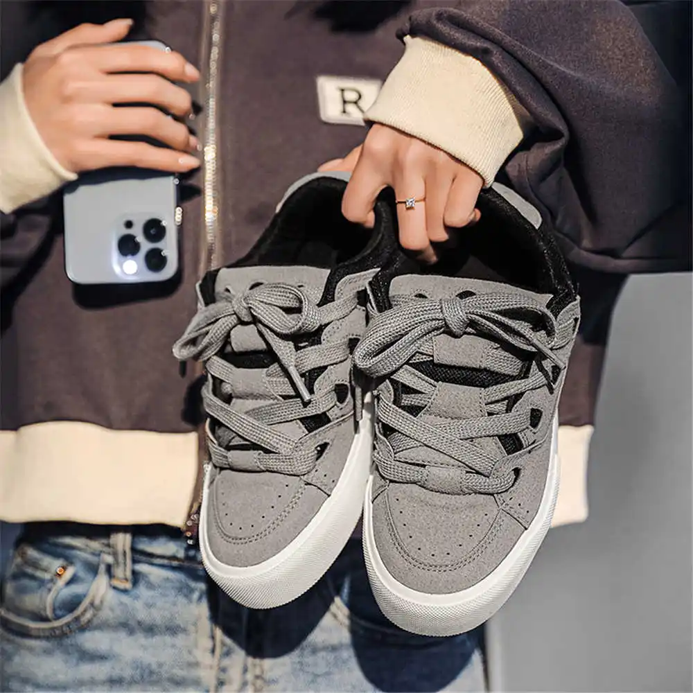 Elderly Women Formal Wear - Ze sznurowaniem Hiphopowe damskie buty szkolne