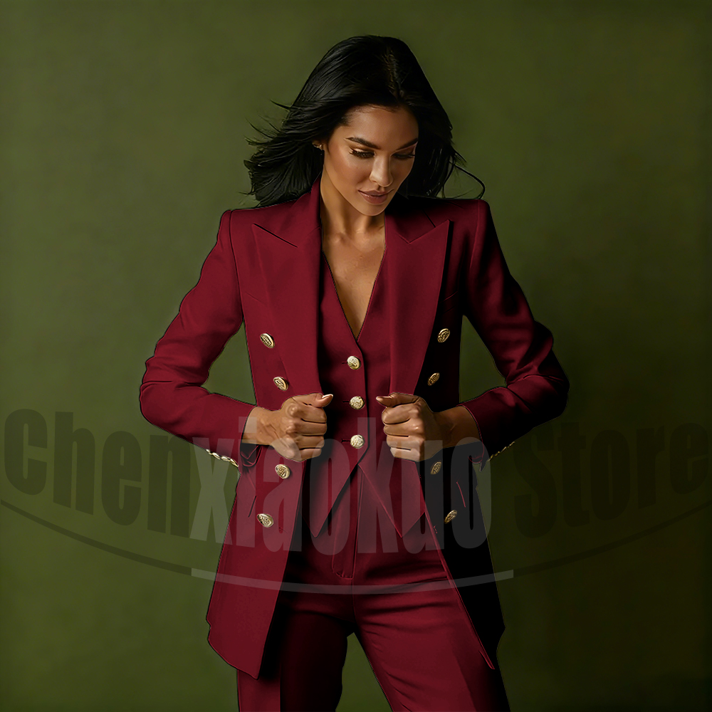 Damski trzyczęściowy garnitur  – Women'S Office Formal Wear For Ladies recenzja i cena