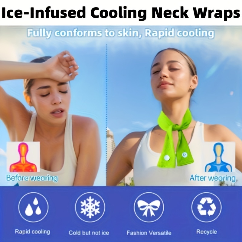 Chłodząca chusta na szyję, ban – Scarf Silk Neck recenzja i cena