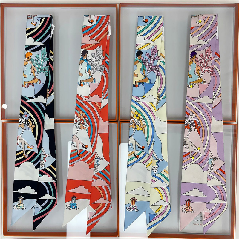 Szalik damski 100% jedwabiu mo – Scarf Silk Neck recenzja i cena