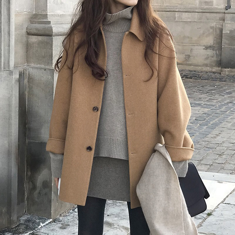 Zoki jesień sztuczna wełna pła – Tailored Coat Wool recenzja i cena