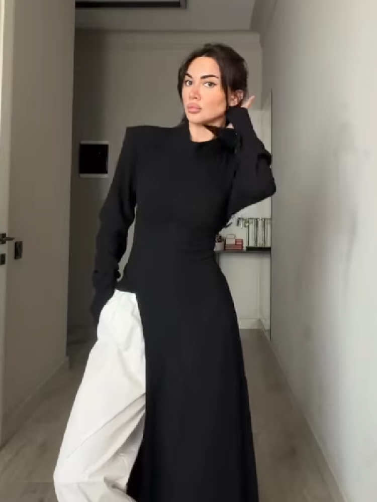 Elegancka damska sukienka maxi – Women'S Office Formal Wear For Ladies recenzja i cena
