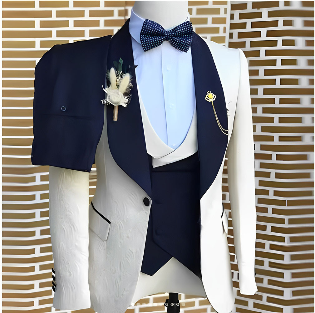 Eleganckie białe żakardowe gar – Tailored Coat Wool recenzja i cena