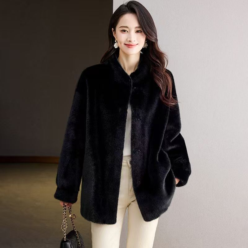 Sztuczne futro z norek, płaszc – Tailored Coat Wool recenzja i cena