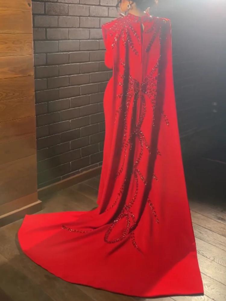 Dopasowana na miarę saudyjska  – Women Formal Party Wear Dress recenzja i cena