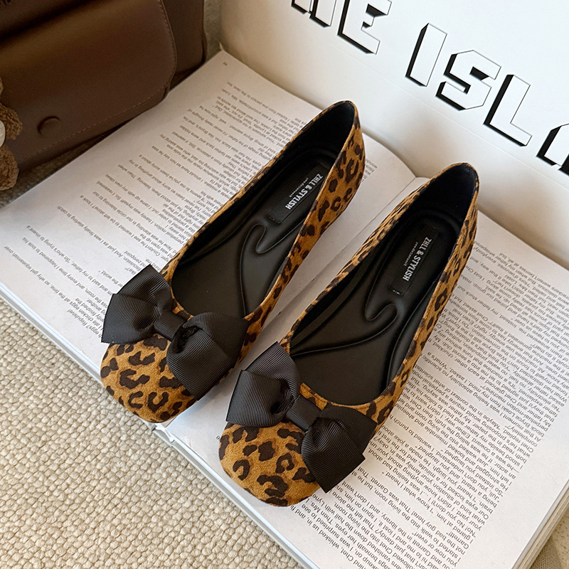 Wielokolorowe zamszowe balerin – Women Formal Wear Shoes recenzja i cena