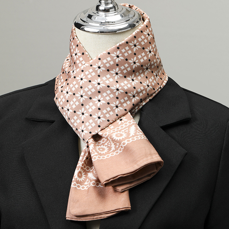 Męski szalik imitujący jedwab, – Scarf Silk Neck recenzja i cena