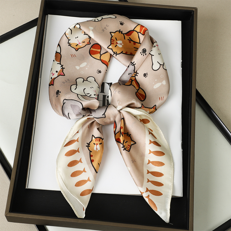 Luksusowy jedwabny szal Gruby  – Scarf Silk Neck recenzja i cena