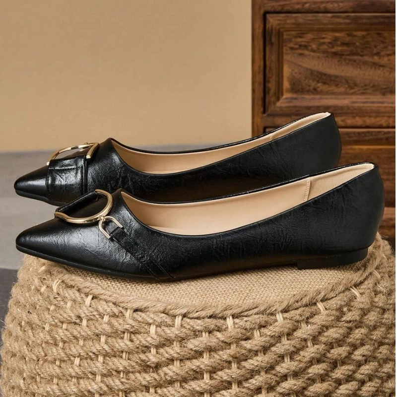 Eleganckie damskie czarne bale – Women Formal Wear Shoes recenzja i cena