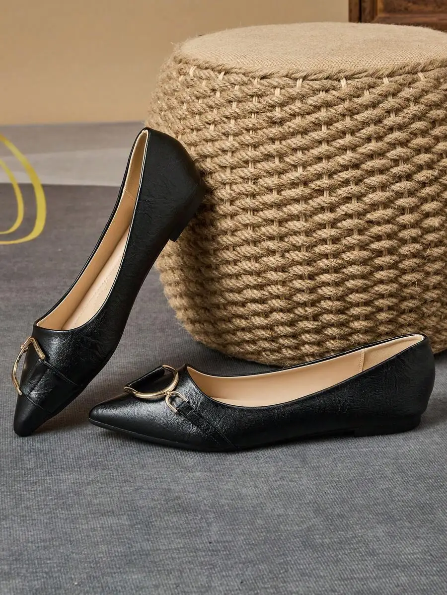 Eleganckie damskie czarne bale – Women Formal Wear Shoes recenzja i cena