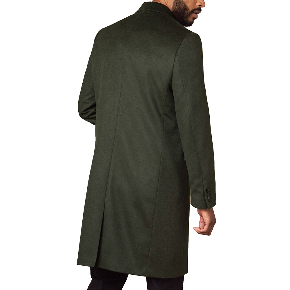 Luksusowy długi płaszcz męski  – Tailored Coat Wool recenzja i cena